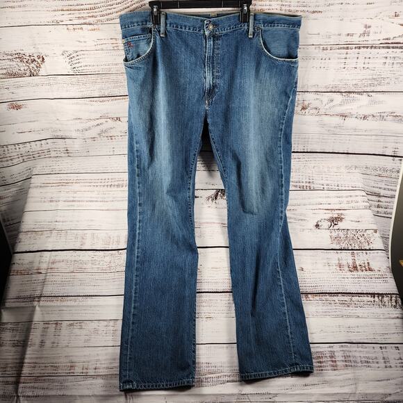 Vintage Polo Ralph Lauren 42B x 34 Authentic Dungarees Jeans RL Y2K Denim 41381 - Picture 1 of 9